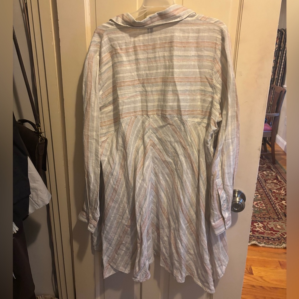 Stella Carakasi Striped True Form Shirt Large - Picture 4 of 4